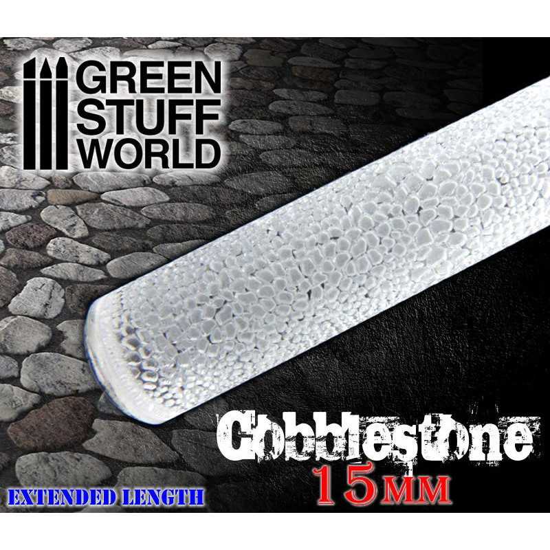 Green Stuff Rolling Pin Cobblestone 15mm GSW1625