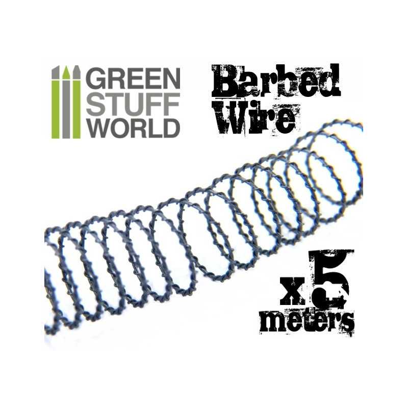 Green Stuff Simulated BARBED WIRE 5 Meter GSW11031