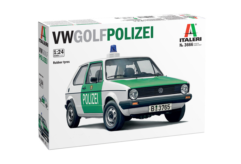 Italeri 1:24 VW Golf Polizei IT3666