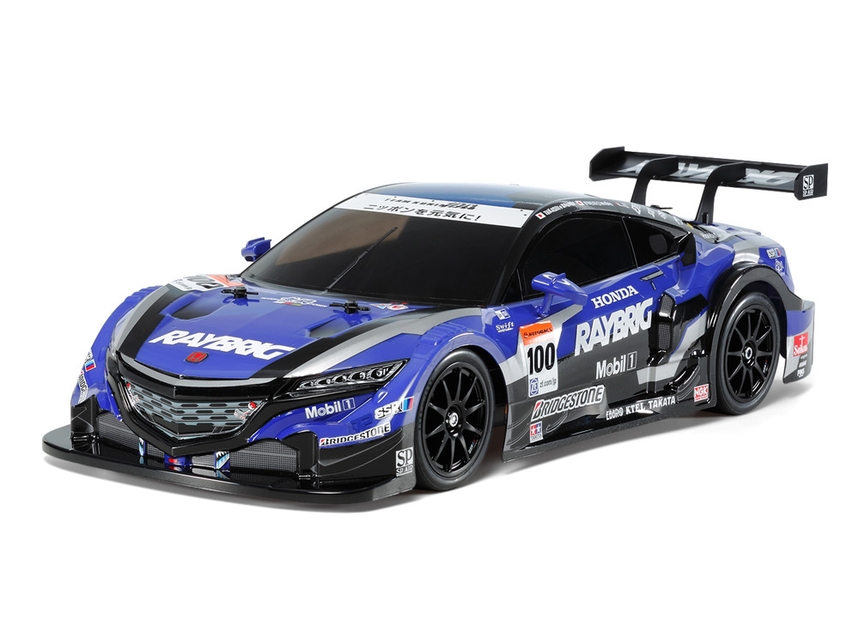 Tamiya 1:10 TT-02 Chassis Raybrig NSX Concept GT TAM58599