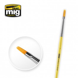 Ammo Mig Synthetic Flat Brush #1 MIG8619