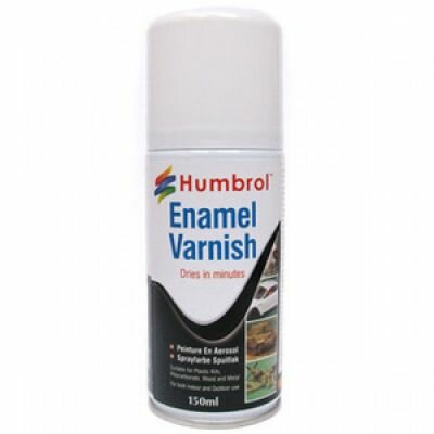 Hunbrol Enamel Spray #49 Matt Varnish 150ml HAD6998