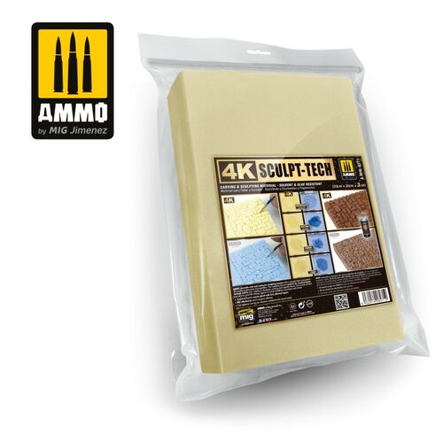 Ammo Mig Modeling Material 4K Sculp-Tech ( 20x30x3 ) MIG8271