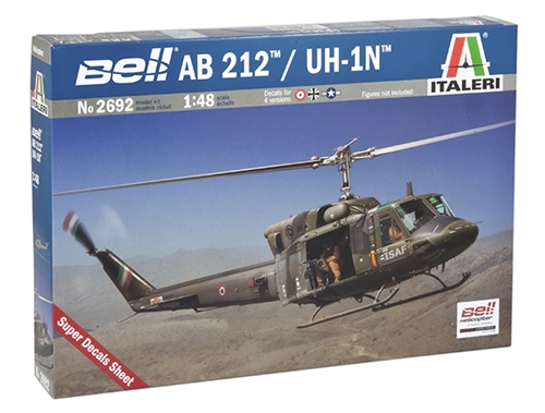Italeri 1:48 BELL Ab 212/UH 1N IT2692