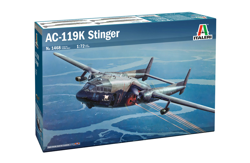 Italeri 1:72 AC-119K Stinger IT1468