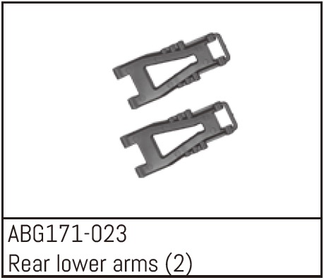 Absima 1:14 Truggy Rear Lower Arms (2) ABG171-023