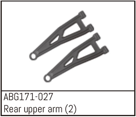 Absima 1:14 Truggy Rear Upper Arms (2) ABG171-027