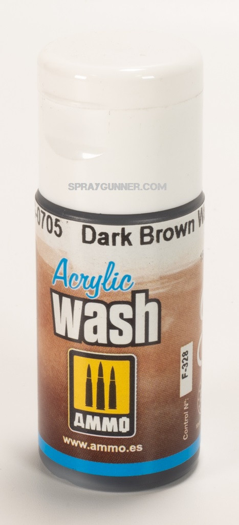 Ammo Mig Acrylic Wash Dark Brown Wash 15ml MIG0705