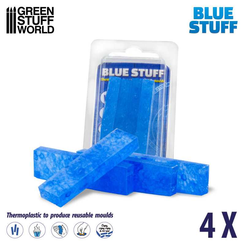 Green Stuff Blue Stuff Molds 4 Bars GSW9015
