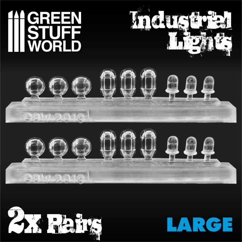 Green Stuff Resin Industrial Lights Large GSW2121