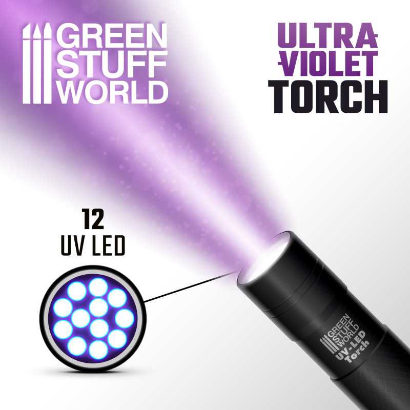Green Stuff Ultraviolet Torch GSW1909 - Afbeelding 3