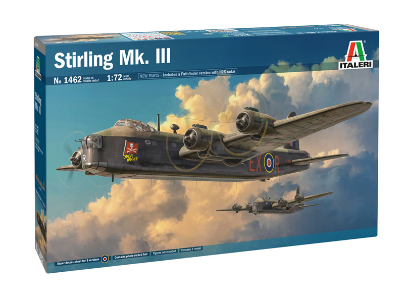 Italeri 1:72 Stirling Mk III IT1462