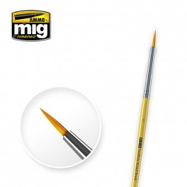 Ammo Mig Synthetic Round Brush #1 MIG8613
