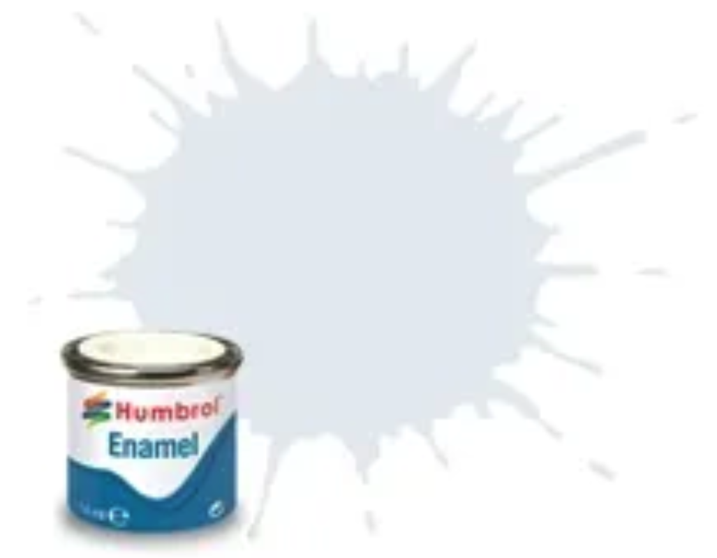 Humbrol Enamel Paint #191 Chrome Silver Metallic 14ml HAA6272