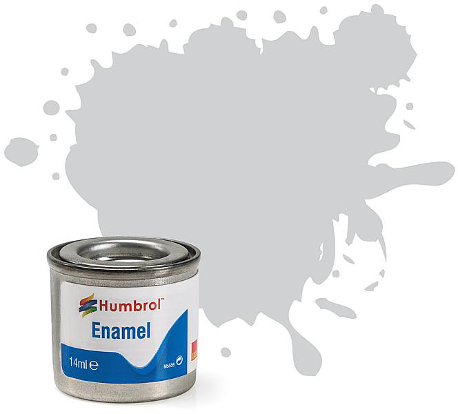 Humbrol Enamel Paint #11 Silver Metallic 14ml HAA0120