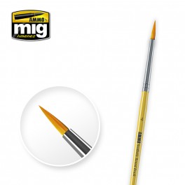 Ammo Mig Synthetic Round Brush #4 MIG8615