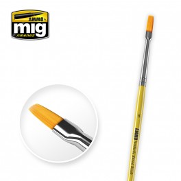 Ammo Mig Synthetic Flat Brush #6 MIG8621