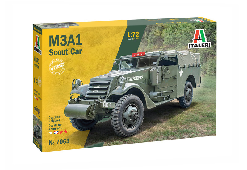Italeri 1:72 M3A1 Scout Car IT7063