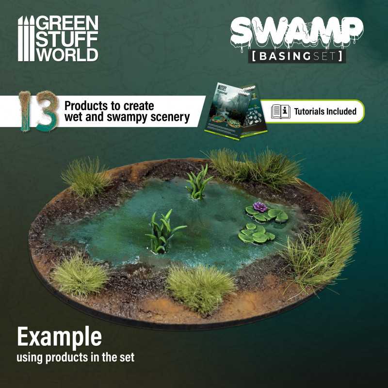 Green Stuff Swamp Basing Set GSW11640 - Afbeelding 2