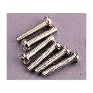 Traxxas Screws 3x15mm Roundhead Machine ( 6 ) TR2563