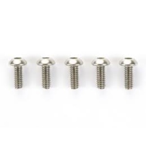 Tamiya 2x5mm Titanium Round Head Socket Screw ( 5pcs )    TAM54421