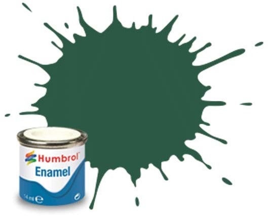 Humbrol Enamel Paint #78 Cockpit Green Matt 14ml HAA0864