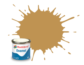Humbrol Enamel Paint #93 Desert Yellow Matt 14ml HAA1033