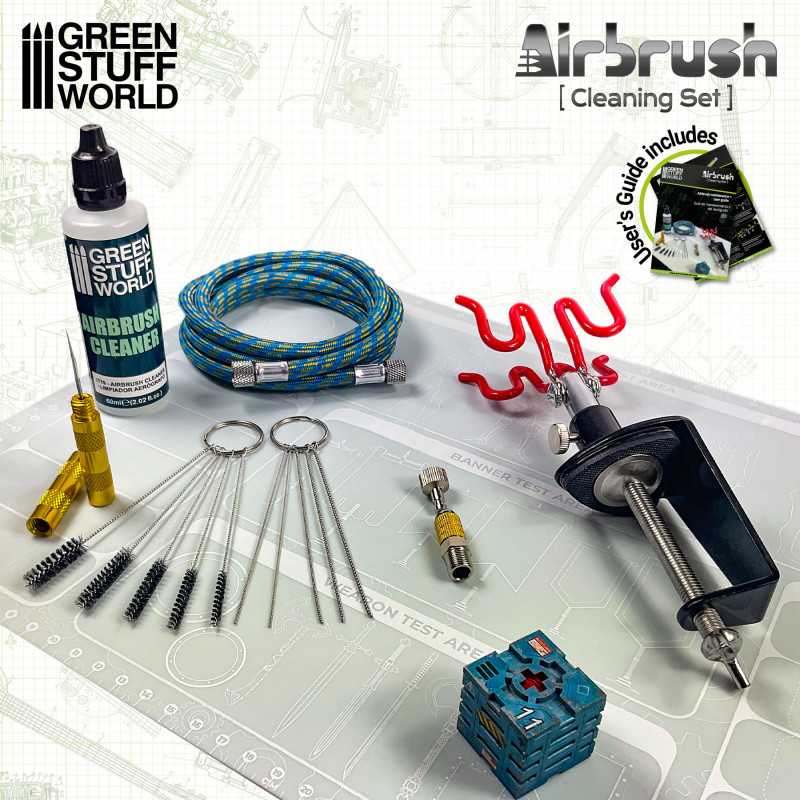 Green Stuff Airbrush Cleaning Set GSW11636 - Afbeelding 3