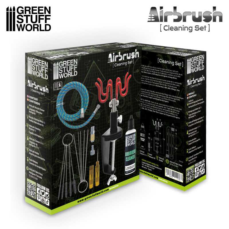Green Stuff Airbrush Cleaning Set GSW11636