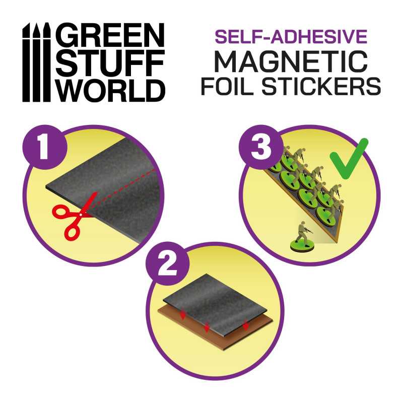 Green Stuff Self-Adhesive Rubber Steel Sheet GSW1047 - Afbeelding 2
