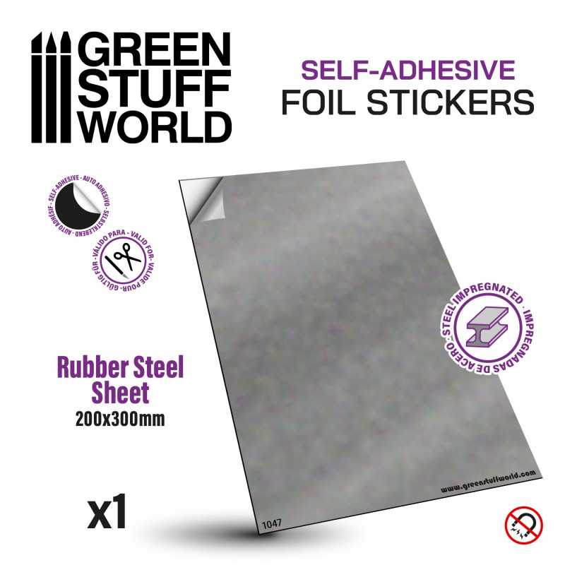 Green Stuff Self-Adhesive Rubber Steel Sheet GSW1047