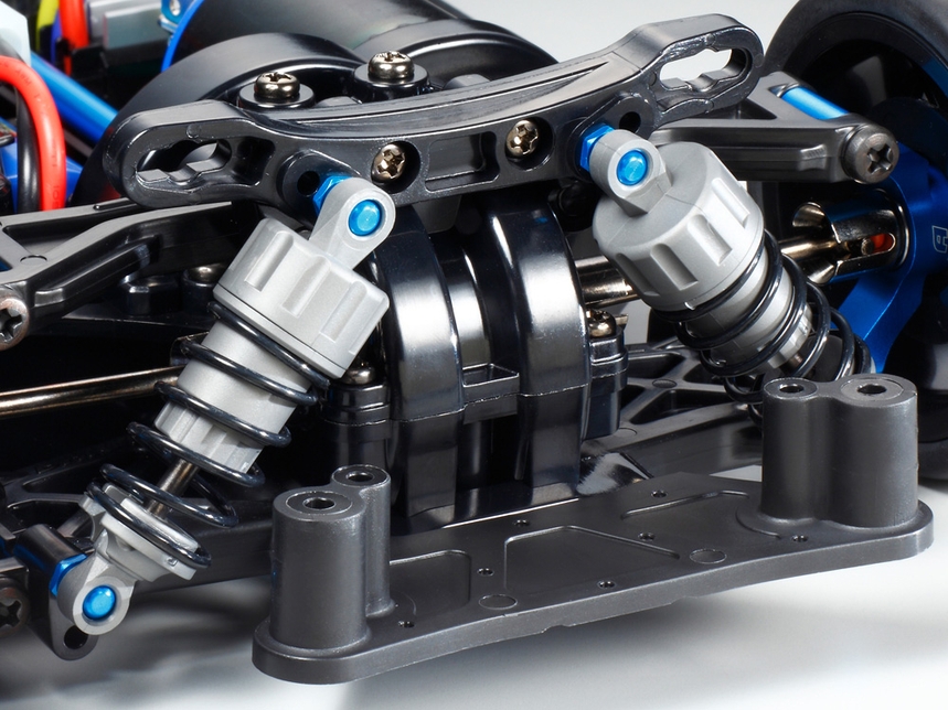 Tamiya 1:10 TT-02R Chassis Kit 4 WD Shaft Driven TAM47326 - Afbeelding 2