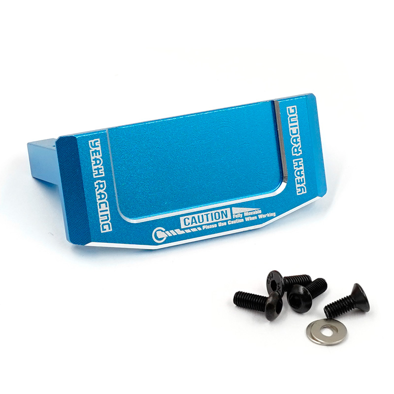 Yeah Racing Alu. Servo Mount for Tamiya TT01/TT01E/TT01D TATT-058BU - Afbeelding 3