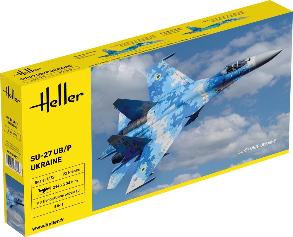 Heller 1:72 SU-27 UB/p Ukraine H80371