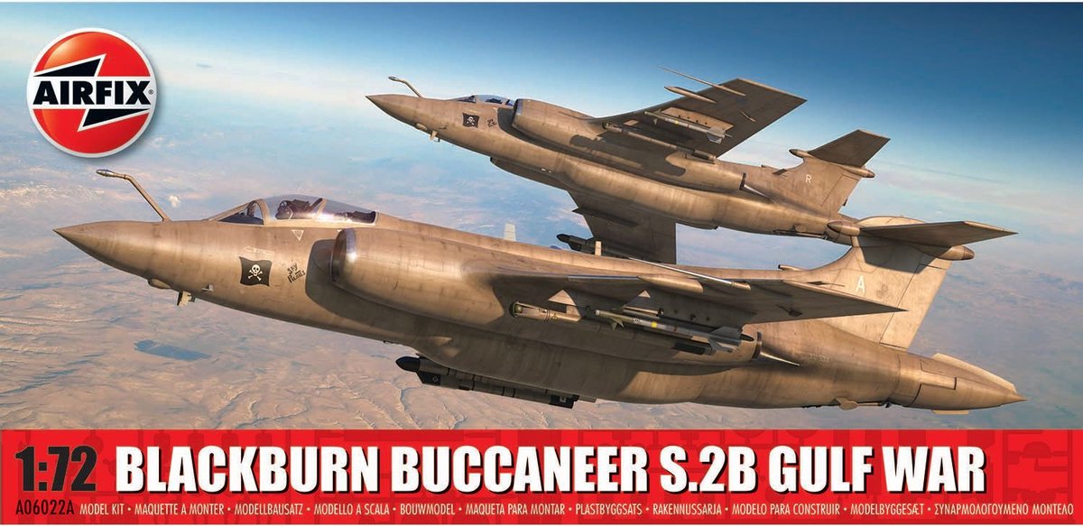 Airfix 1:72 Blackburn Buccaneer S.2B Gulf War AF06022A