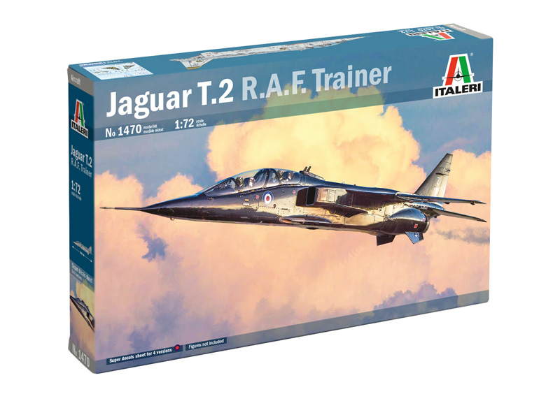 Italeri 1:72 Jaquar T.2 R.A.F. Trainer IT1470