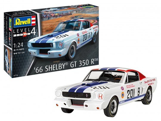 Revell 1:24 Shelby GT 350 R 1966 RE07716