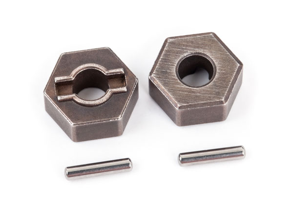 Traxxas Wheel Hubs Hex ( Steel ) ( 2) Axle Pins (2) TR1654R