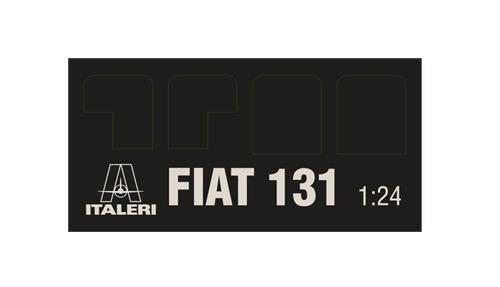 Italeri 1:24 Fiat 131 Abarth Rally OLIOFIAT IT3667 - Afbeelding 9
