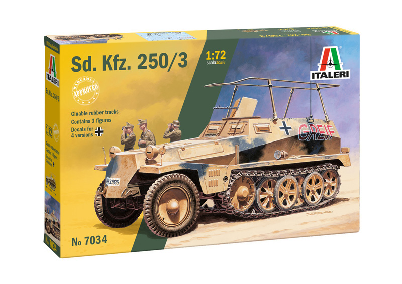 Italeri 1:72 Sd.Kfz. 250/3 IT7034