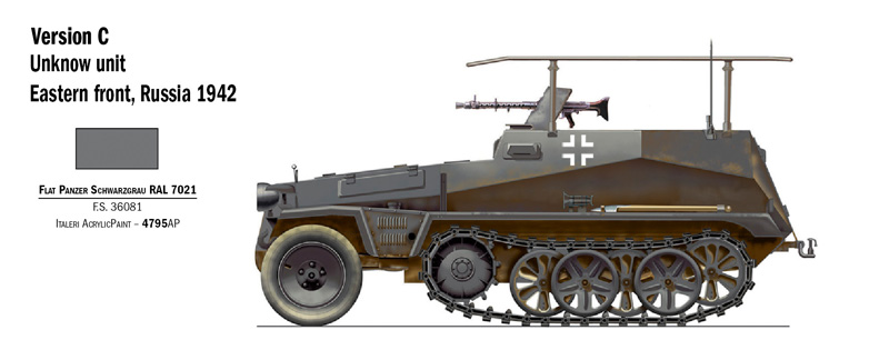 Italeri 1:72 Sd.Kfz. 250/3 IT7034 - Afbeelding 3