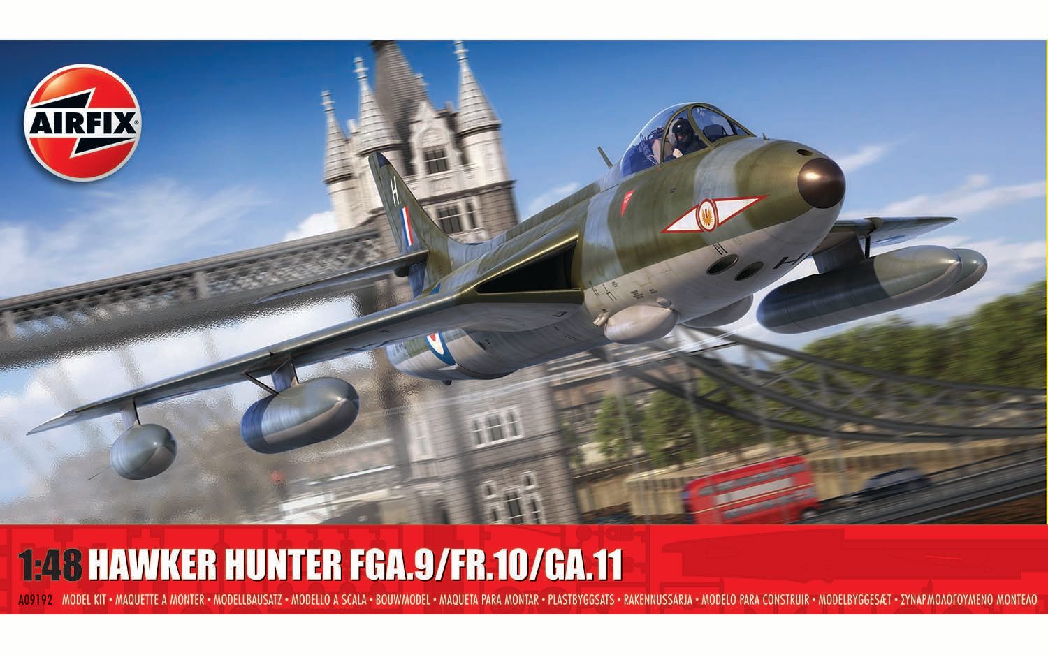 Airfix 1:48 Hawker Hunter FGA.9/FR.10/GA.11 AF09192