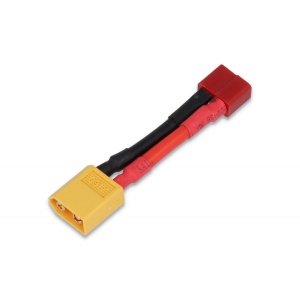Absima Adapter whit Cable T-Plug (F)-XT60 (M) 50mm AB3040081