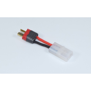 Absima Adapter whit Cable T-Plug (M) -Tamiya (F) 50mm AB3040022