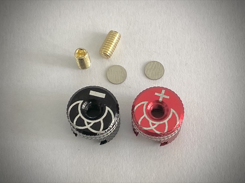 Absima Alu. Heatsink Bullet Plug Heads (2) AB3040019