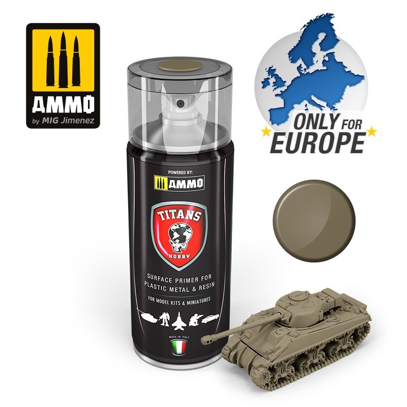 Ammo Mig Wooden Deck Matt Primer 400ml TTH118