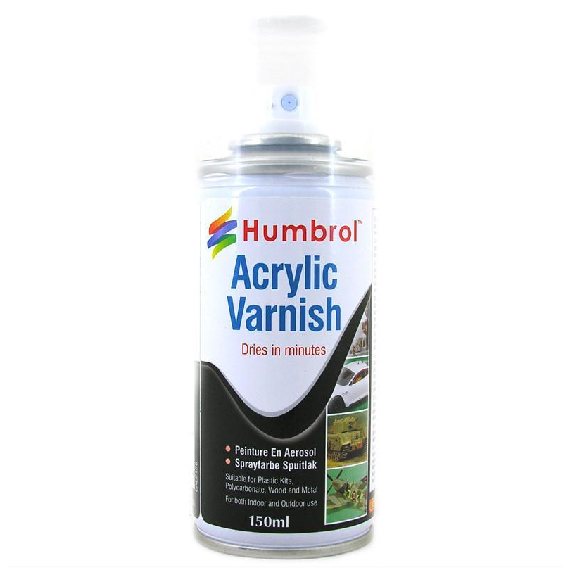 Humbrol Acrylic Spray #35 Varnish Gloss 150ml HAD6035