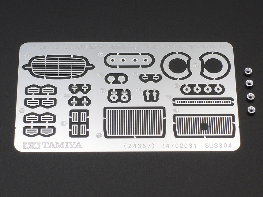 Tamiya 1:24 Lotus Super 7 Serie III TAM24357 - Afbeelding 3