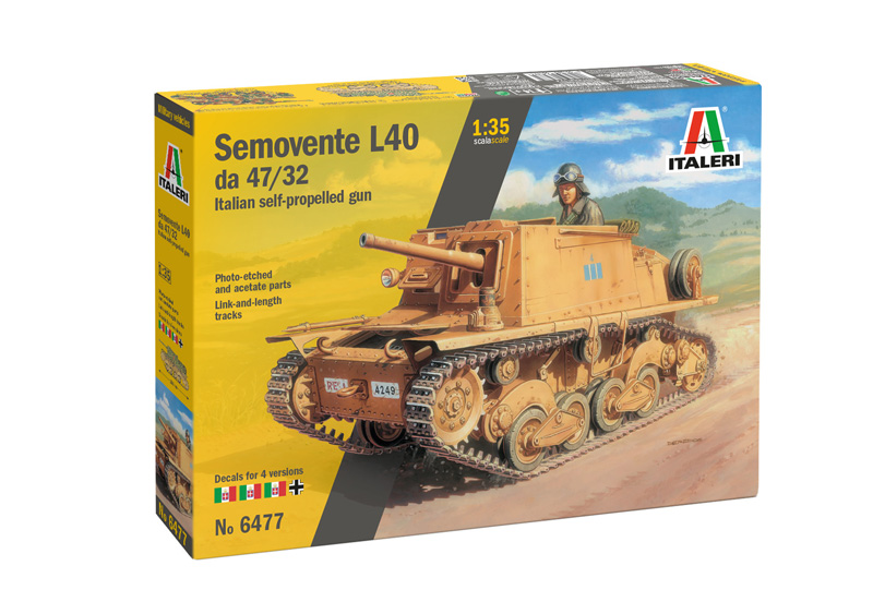 Italeri 1:35 Semovente L40 da 47/32 IT6477