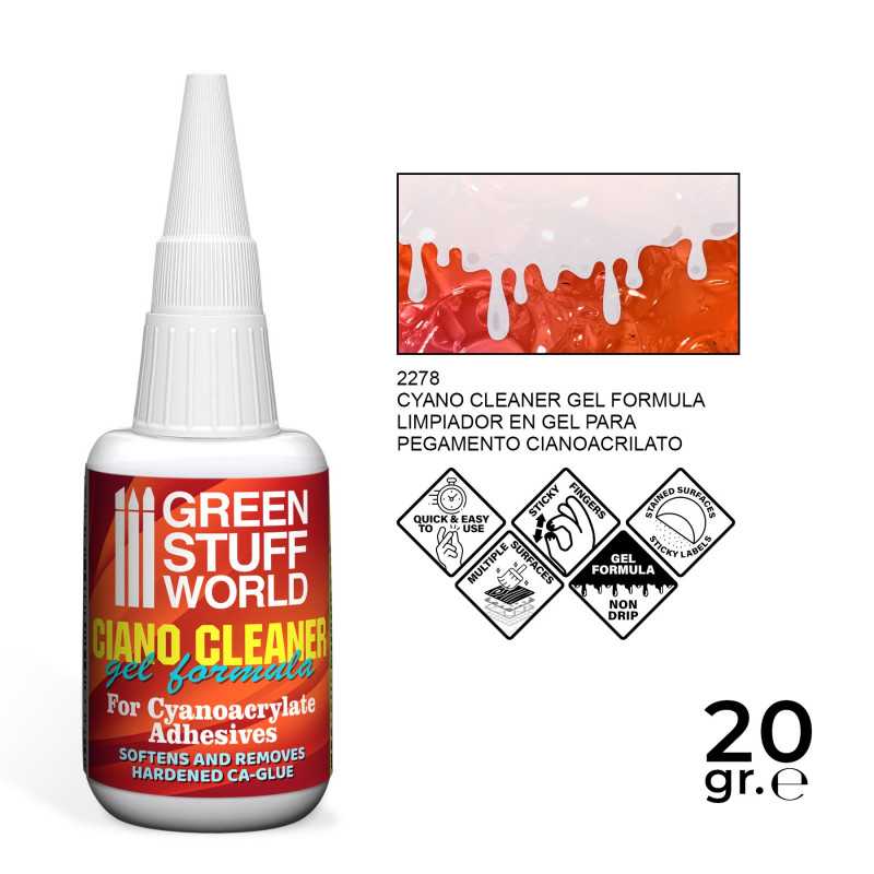 Green Stuff Cyanoacrylate Cleaner 20ml GSW2278